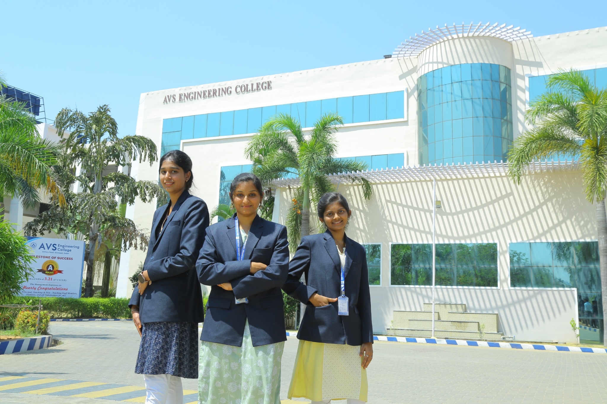 AVS Engineering College campus